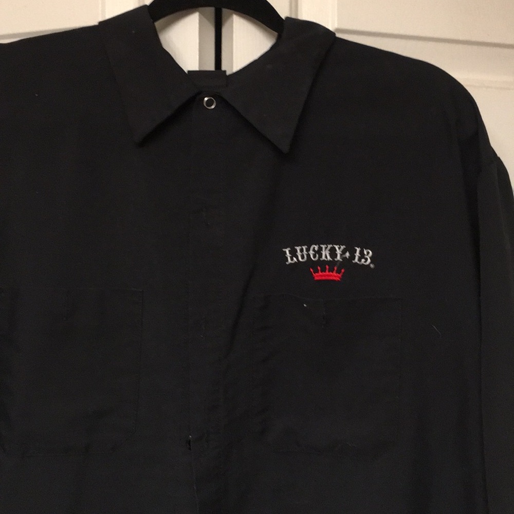 Lucky 13 King of Fools Work Shirt 3x